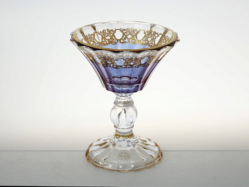 Конфетница 15см н/н Timon s.r.l. Doge small bowl blu gold