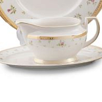 Соусник Constanza Creme Primavera Gold Falkenporzellan