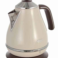 Чайник электрический бежевый DeLonghi 