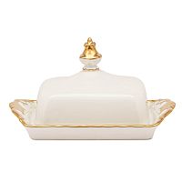 Масленка с крышкой Престиж Marquise Gold Queen's Crown