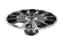 Тортница 31см на ножке Orion Crystalite Bohemia