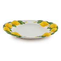 Блюдо 36*25см овальное Лимон Annaluma