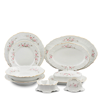 Сервиз столовый 6пер 25пр без супника Серая роза ZL Bernadotte