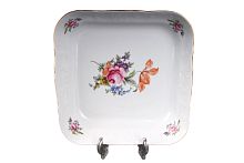 Салатник 25см 1шт квадратный Лопух(3шт кор) Bernadotte