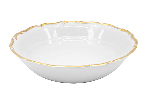 Набор салатников 19см 6шт Отводка золото широкая