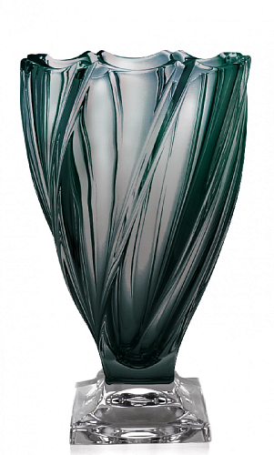 Ваза 33см Ponti Grey Smoke Bohemia Treasury