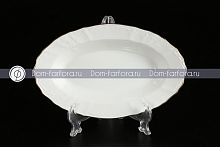 Селедочница 24см Белый узор Bernadotte