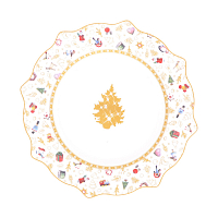 Тарелка 17см 1шт Toys Yellow Repast