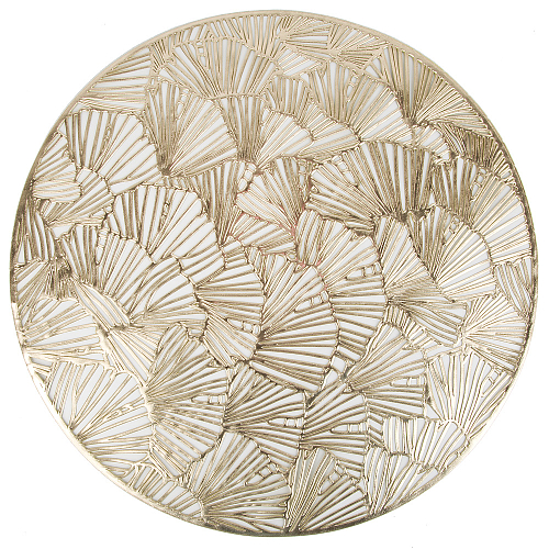Салфетка сервировочная плейсмат 38см Аjouré золото Nouvelle Daily