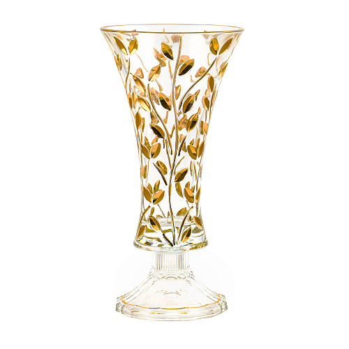 Ваза на ножке Dec.Laurus Oro