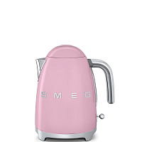 Чайник электрический Smeg розовый Стиль 50-х гг