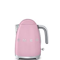 Чайник электрический 1,7л Smeg розовый Стиль 50-х гг