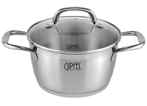 Кастрюля 20см 2,9л Era Gipfel