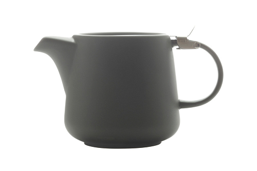 Чайник с ситечком 0,6л (темно-серый) Оттенки