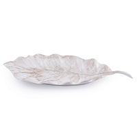 Блюдо лист White