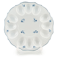 Поднос для яиц 27см Синий цветок Bernadotte