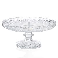 Кабаретница 23см на ножке хрусталь Crystal HeArt 