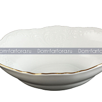 Набор салатников 16см 6шт Белый узор Bernadotte