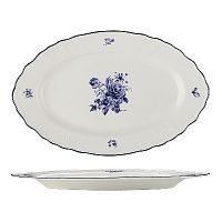 Блюдо овальное 30,5*19см Blue Flower P.L. Proff Cuisine