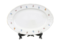 Блюдо овальное 32см Constance Мелкие цветы