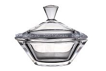 Конфетница 18,5см с крышкой Gondolino Crystalite Bohemia