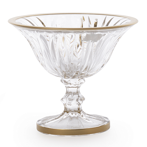 Конфетница 13,5см Матовое золото Flame AS Crystal Конфетница 13,5см Матовое золото Flame AS Crystal