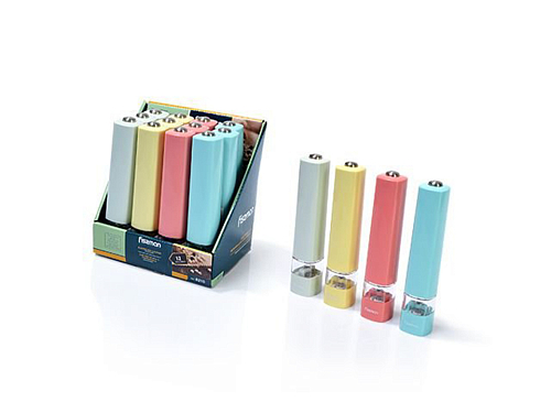 Мельница для соли и перца 20см электрич Fissman