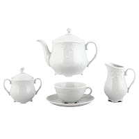 Сервиз чайный 6пер 15пр Rococo Недекорированный Repast
