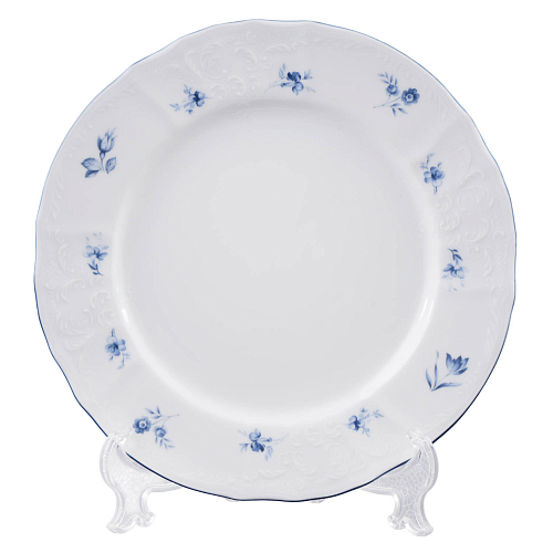 Набор тарелок 25см 6шт Синий цветок Bernadotte Набор тарелок 25см 6шт Синий цветок Bernadotte