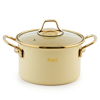 Кастрюля 4л с/кр кремовый RasheL