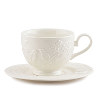 Чайная пара 300мл 1шт Птички на ветке Elan Gallery