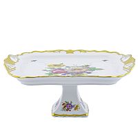 Поднос 34*29см н/н Мейсенский букет Queen's Crown