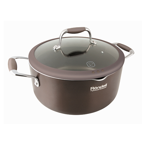 Кастрюля 26см 5,5л Mocco Rondell