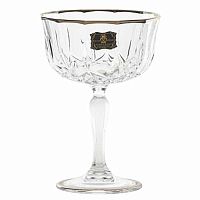 Набор креманок 240мл 6шт Opera Platine Rim AS Crystal