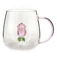 Кружка 400мл Роза