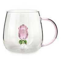 Кружка 400мл Роза