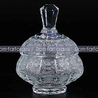Солонка 12,6см с крышкой хрусталь G-P Glasspo 
