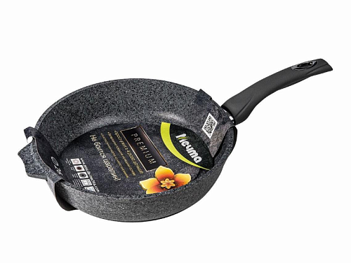 Сковорода 24см Premium grey