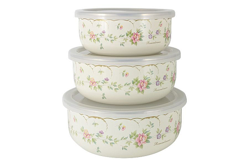 Набор мисок 3шт (14/16/18см) Воспоминание