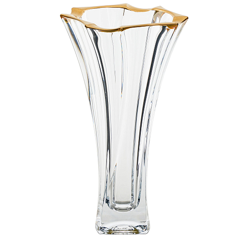 Ваза 32см Neptune Mat Gold Max Crystal