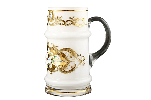 Кружка 500мл Лепка белая Evpas Кружка 500мл Лепка белая Evpas