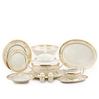 Сервиз столовый 6пер 26пр с супником Creme Gold 9077 Falkenporzellan