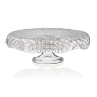 Тортница 33см на ножке Diamante IVV