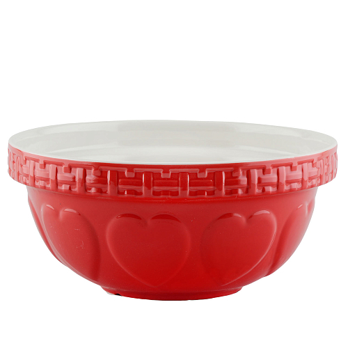 Салатник 25см Maison Heart red Repast Салатник 25см Maison Heart red Repast