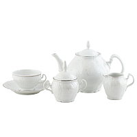 Сервиз чайный 12пер 29пр Платиновый узор Bernadotte