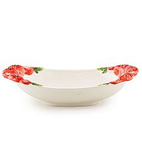 Блюдо овальное 40*23см Томаты Annaluma