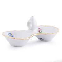 Солонка 2-я 1шт Мелкие цветы широкая кайма Jeremy