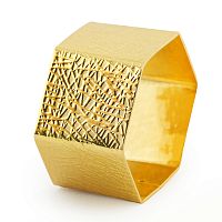 Кольцо для салфетки 5*4*2,5см золотой Noble
