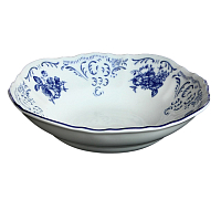 Набор салатников 16см 6шт Синие розы Bernadotte