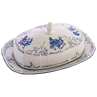 Масленка Синие розы Bernadotte